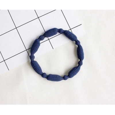 korean simple solid color durable hair bands for women